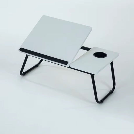 Adjustable Tilting Laptop Folding Table Stand Desk Bed Table with Foldable Legs