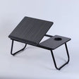 Adjustable Tilting Laptop Folding Table Stand Desk Bed Table with Foldable Legs