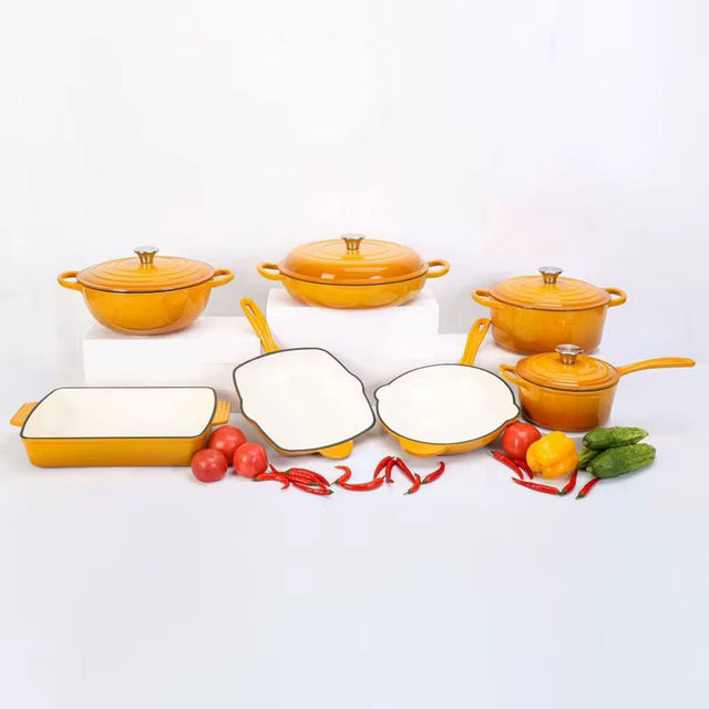 Enamel Cast iron cooking pots