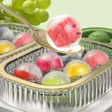 ice cube maker with tray and ball maker