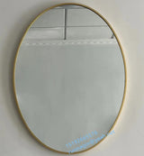 Unbreakable Decorative Oval Wall Mirror