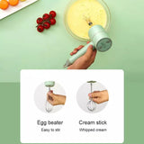 Dual purpose electric food chopper