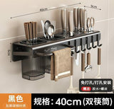 Wall mounted cutlery holder