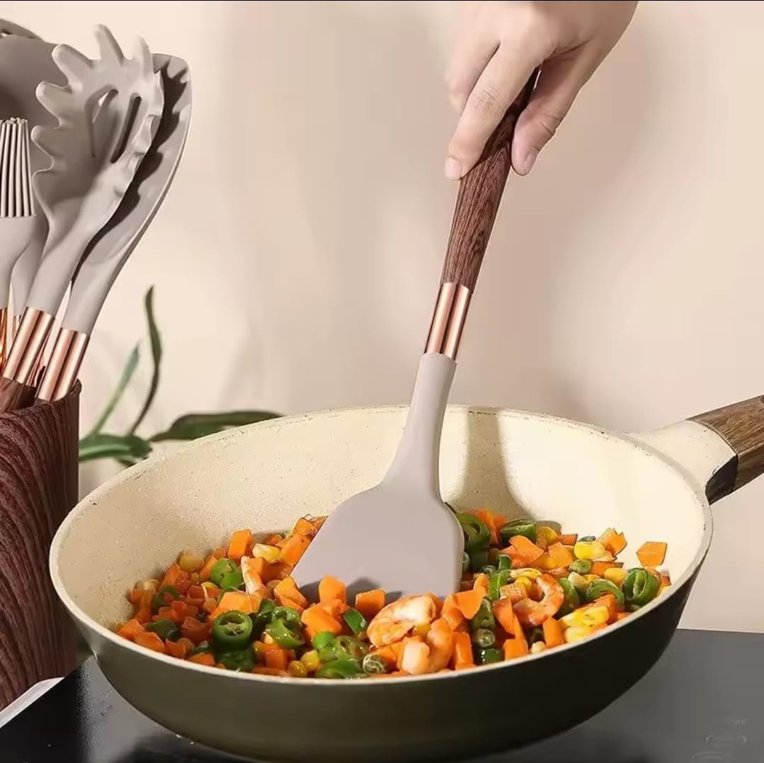 silicone spoon set