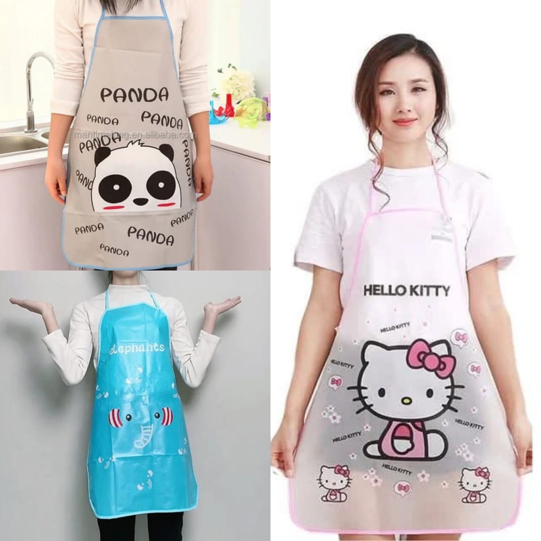 Waterproof kids apron