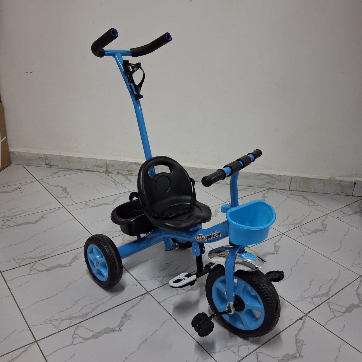 Push handle tricycle