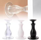long strong adhesive Silicone door stopper colour black