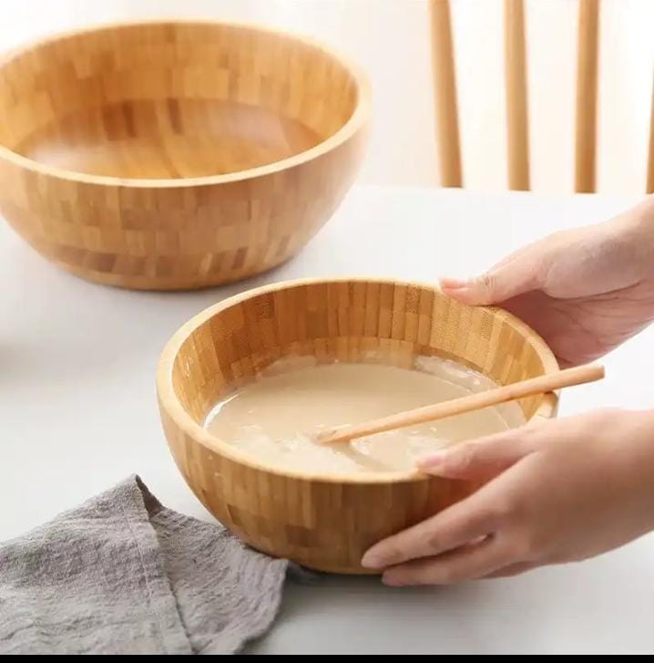 Dough basin salad bowl