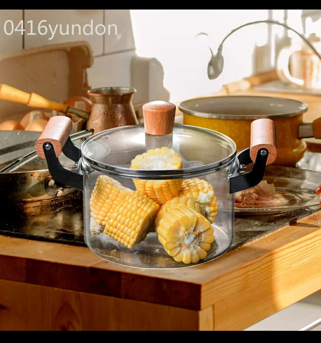 Glass Cooking pot