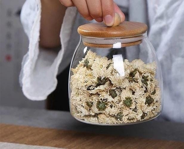 Glass storage containers /canisters