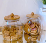 Glass storage containers /canisters