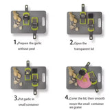 Multifunctional Manual Garlic crusher & Vegetable Cutter