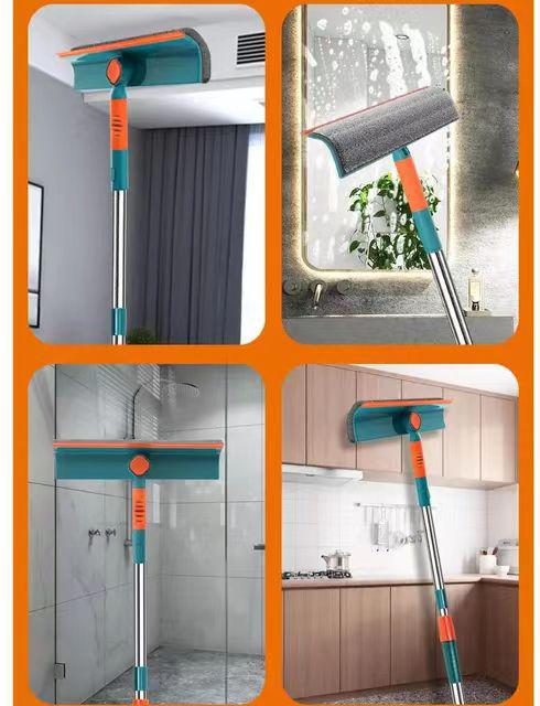 Telescopic Window cleaner/Wall Mop 2 in 1