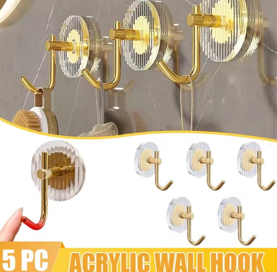 Luxury acrylic hooks