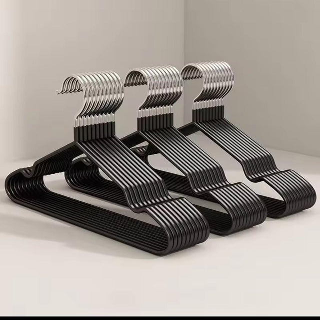 clothes hangers with antislip stainless steel hook 10pcs