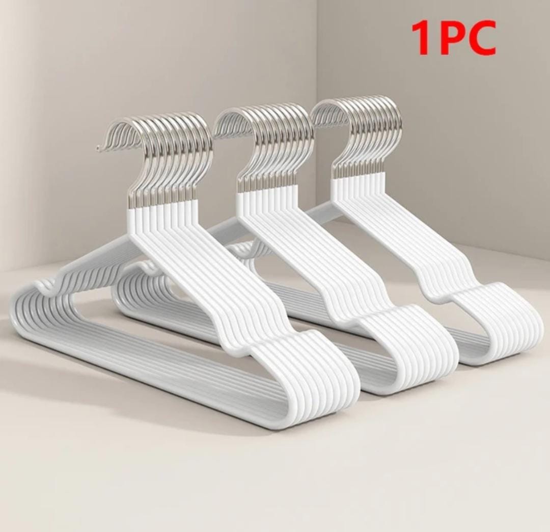 clothes hangers with antislip stainless steel hook 10pcs