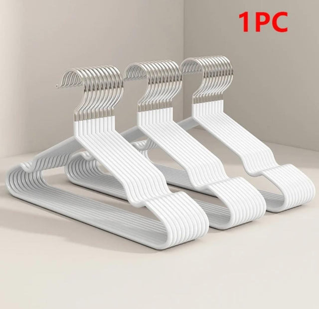 clothes hangers with antislip stainless steel hook 10pcs