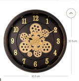 gear wall clock