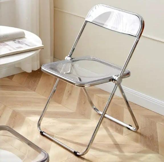 Transparent Acrylic Folding Chair