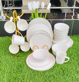 Ceramic Dinner Set — 24 Pieces