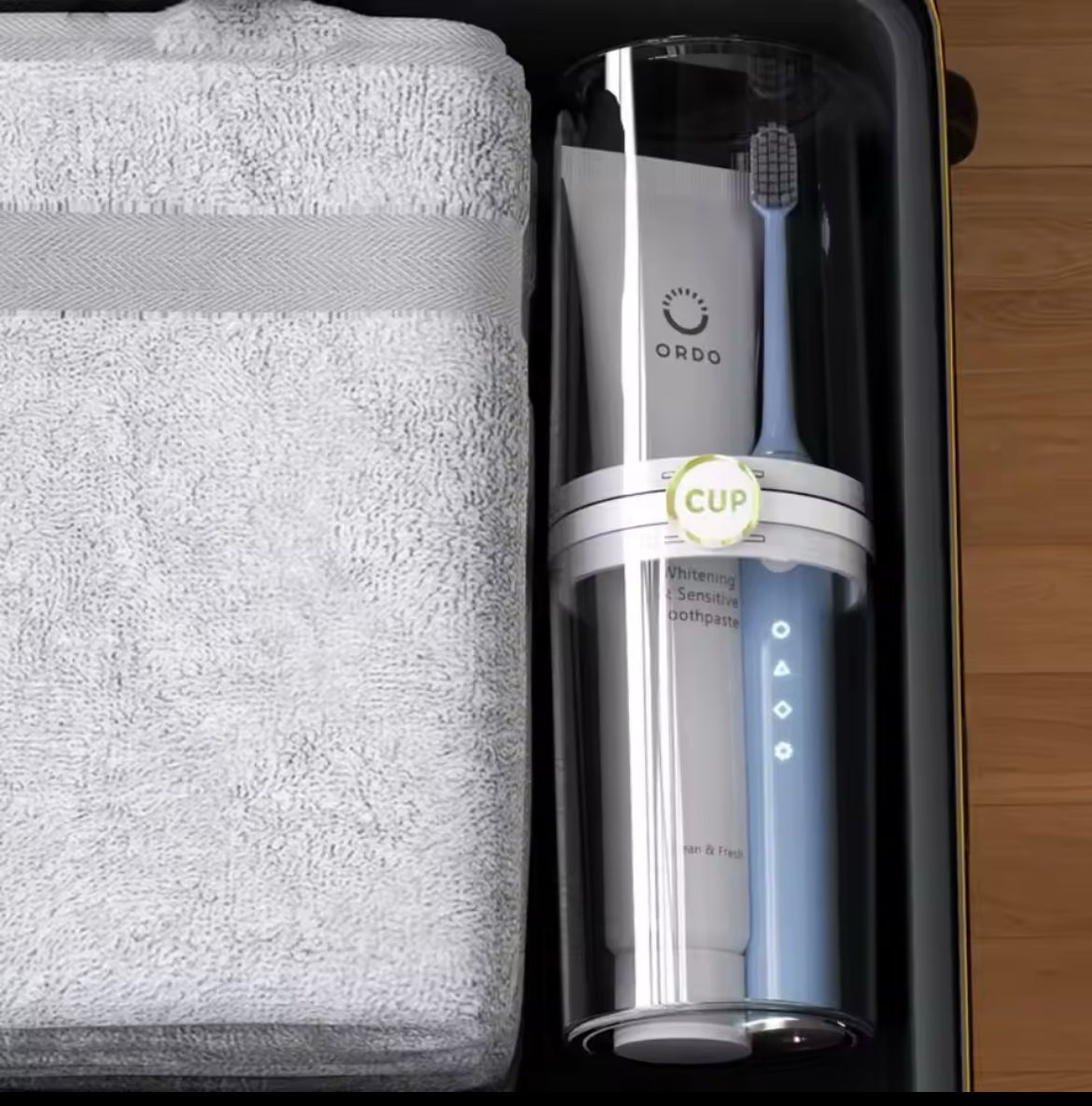 Bigger Portable Travel Toothbrush holder