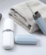 Travel Portable Toothbrush Toothpaste Holder Storage Box Case Pencil Container