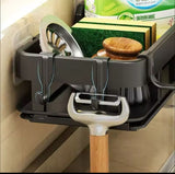 Kitchen Sink Drain Rack Sponge with drain tray and cutlery holder