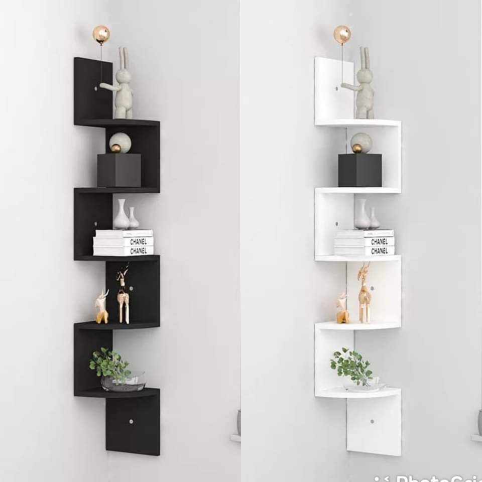 Wall mounted decor shelf