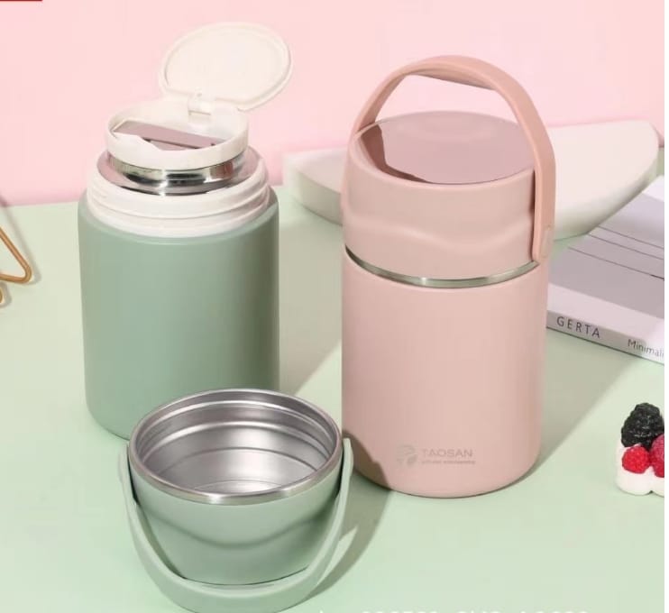 Food flask 800ml, 1000ml with spoon