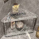 Non Punching Triangular Storage Rack Creative Acrylic Storage Rack Nordic Home Bathroom Cosmetics and Toiletries Storage Rack