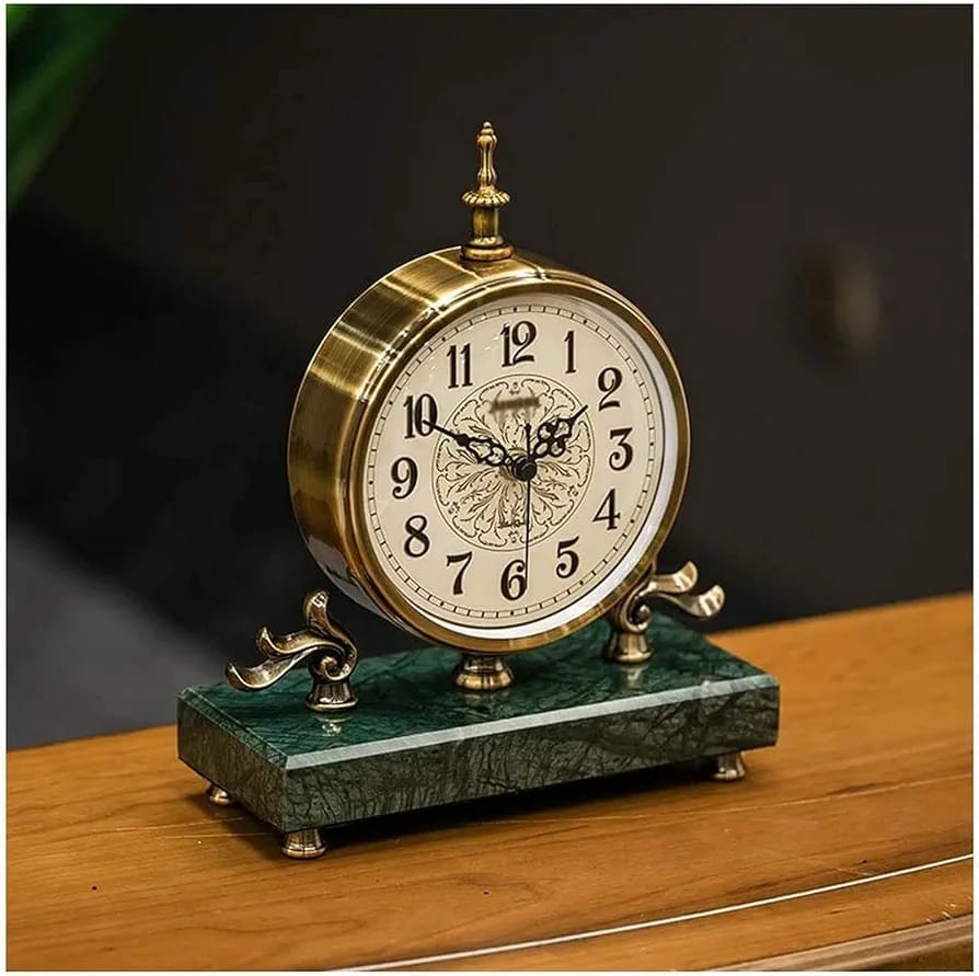European antique Desk Clock Ornaments gift