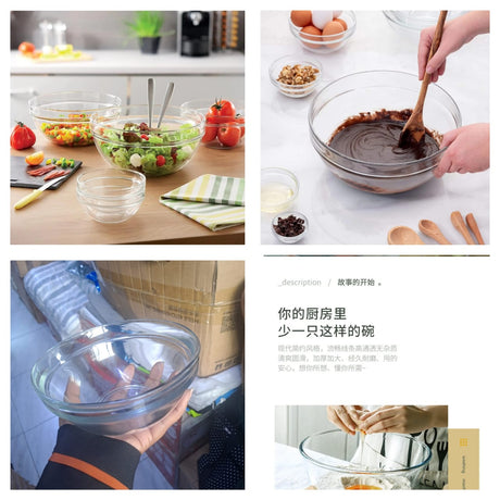 Medium sized mixing bowl/salad bowl