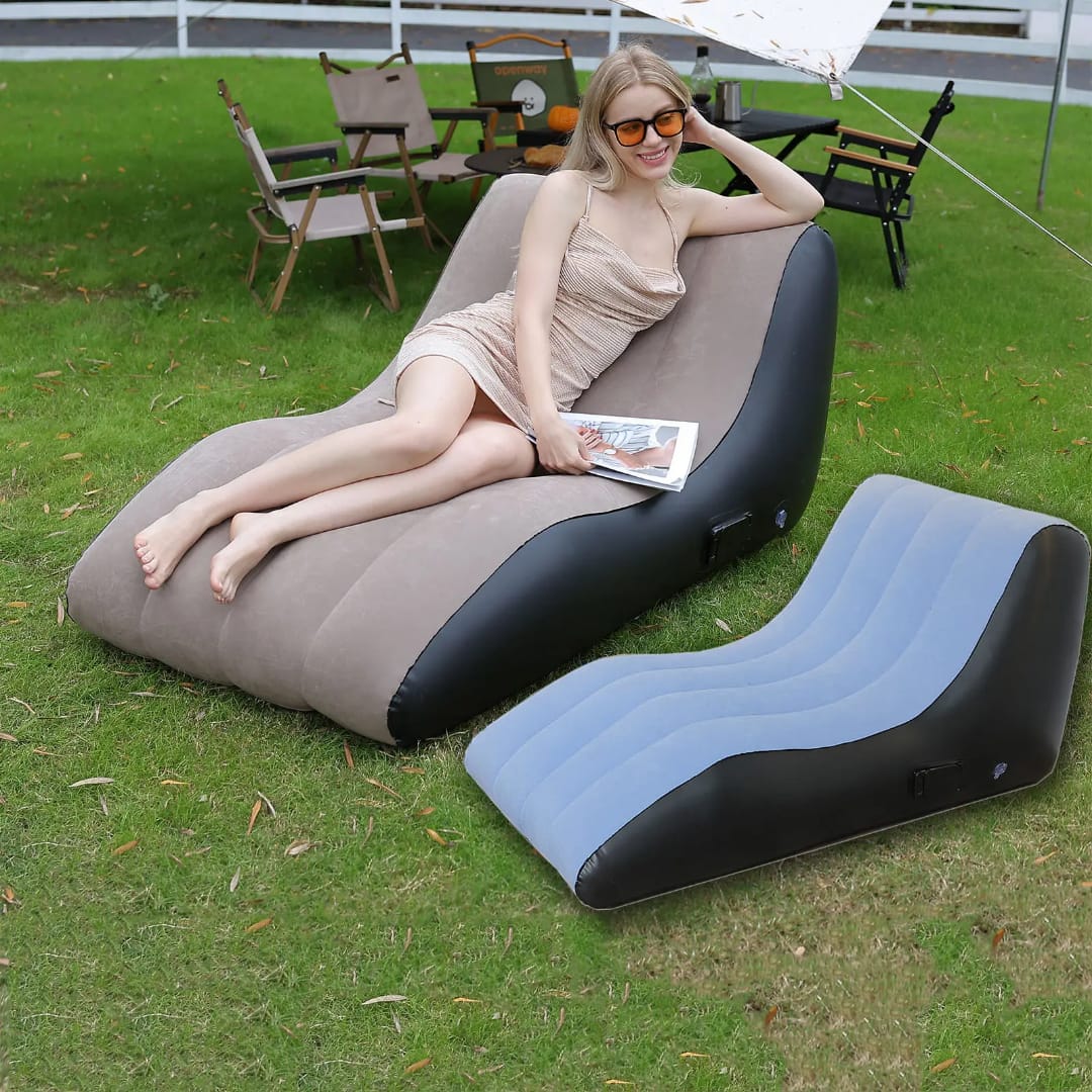 Ergonomic Inflatable Lounge Chair / seat