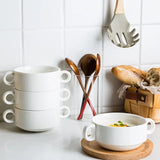 Soup Bowl With 2 Handle