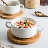 Soup Bowl With 2 Handle