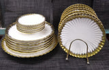 Ceramic Shell Dinner Set 18pc