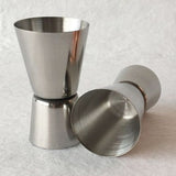 Double  Stainless Steel Tot Measure 15-30ml