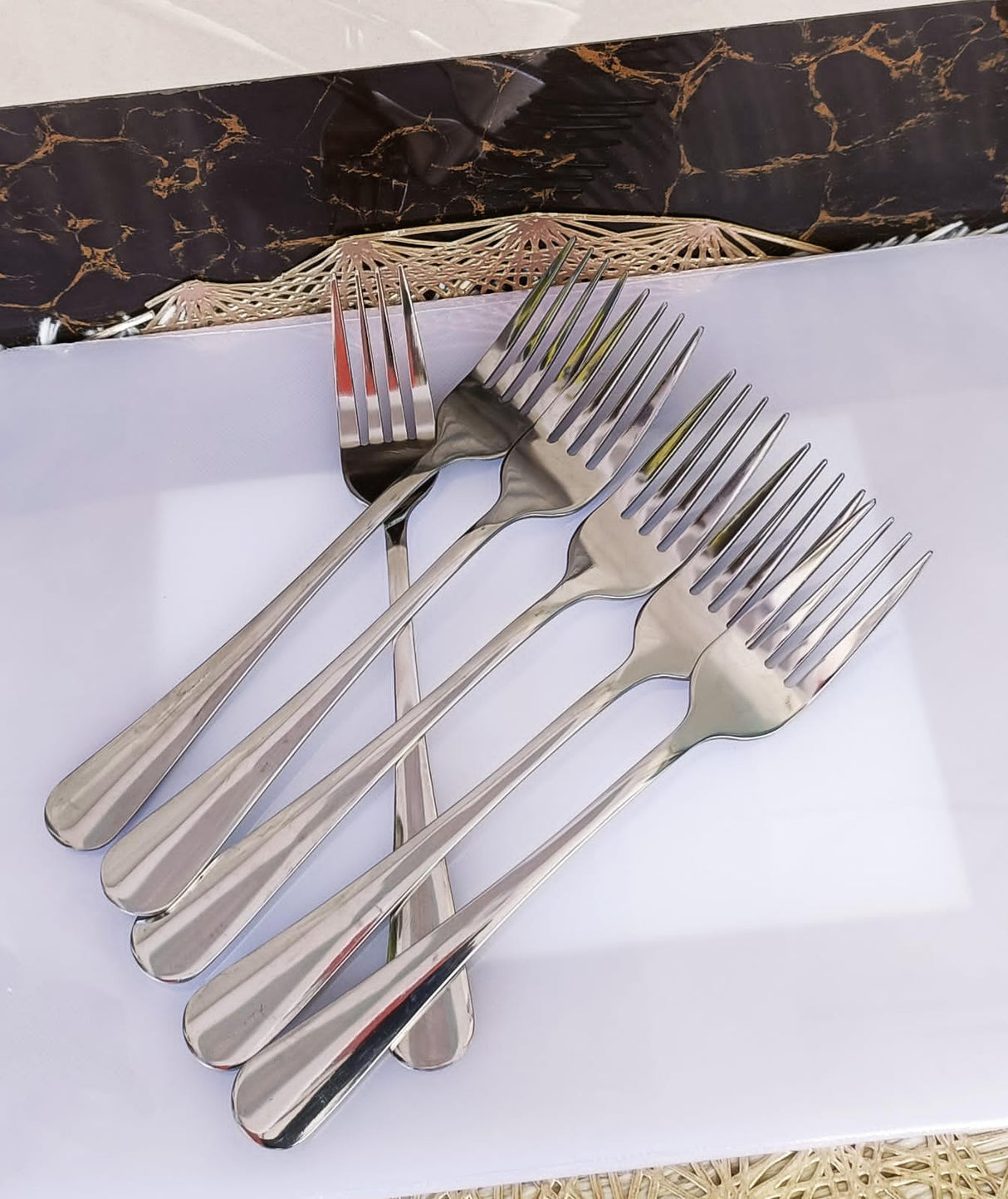 stainless steel table fork