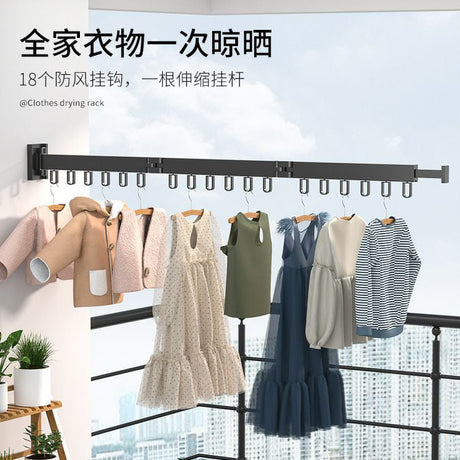 Foldable wall mounted Drying Rack Clothes 