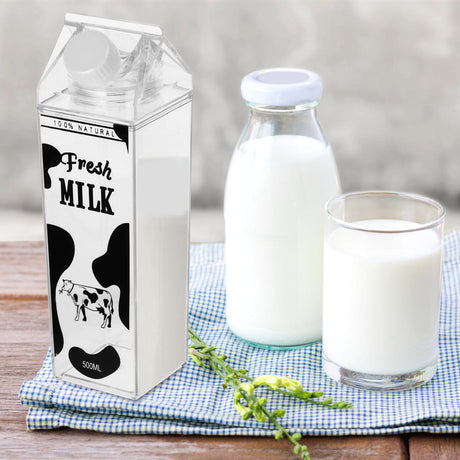 Acrylic Fresh milk bottle