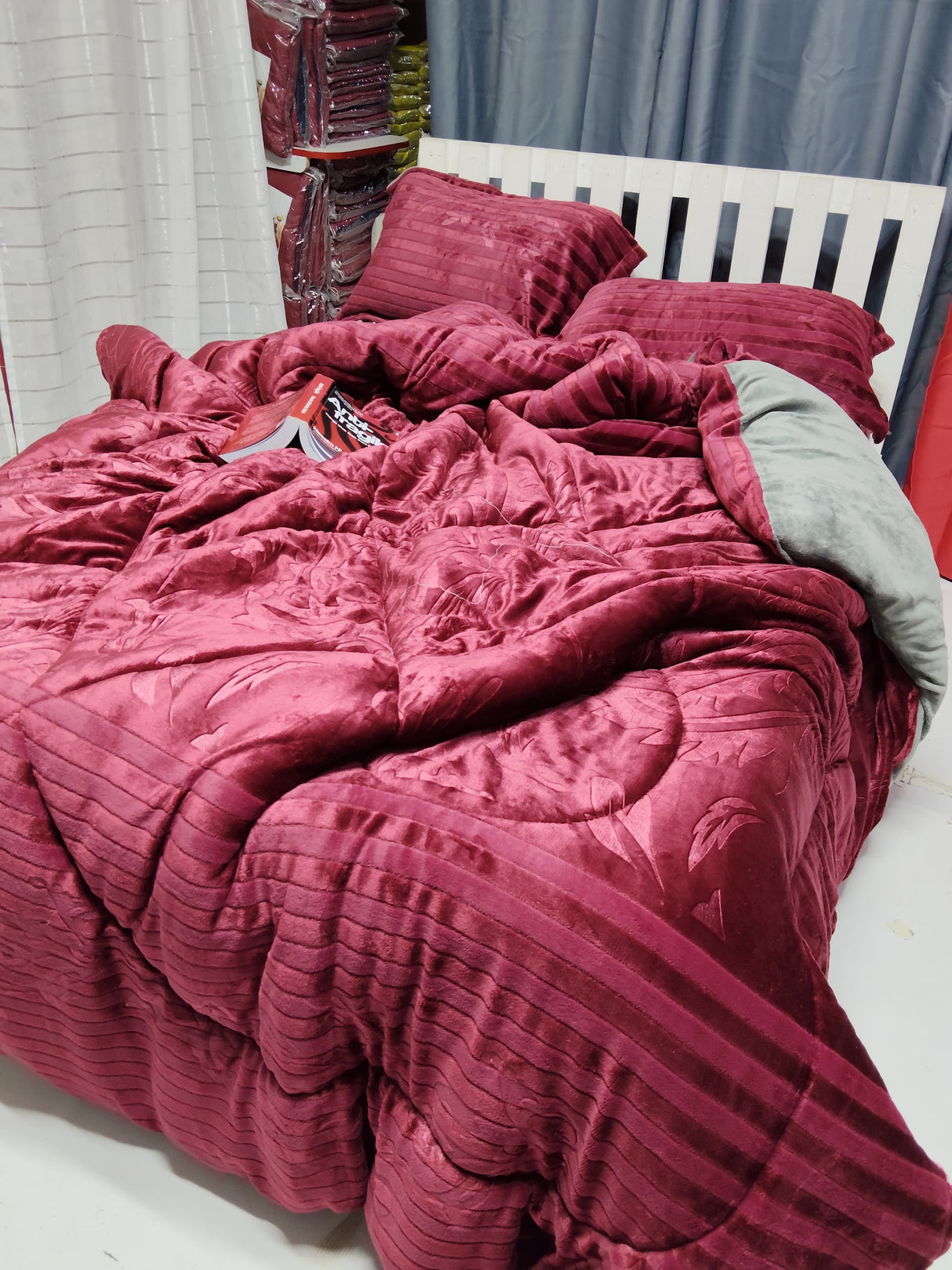 Heavy woolen Fleece Duvet