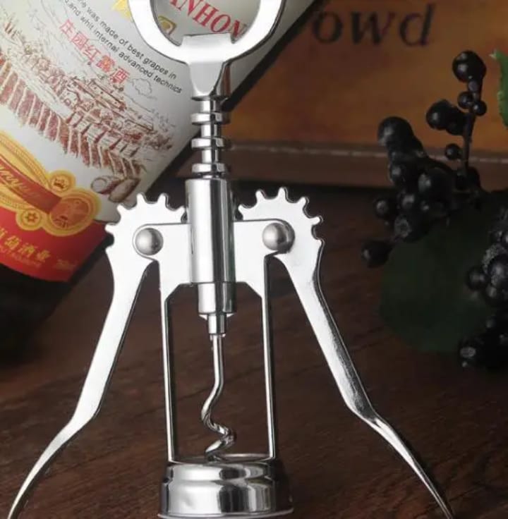 Stainless steel Corkscrew wine opener