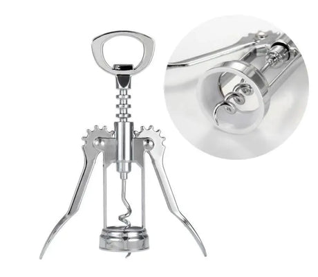 Stainless steel Corkscrew wine opener
