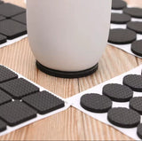 Self Adhesive Furniture Leg Feet Protector Pad 6pc 