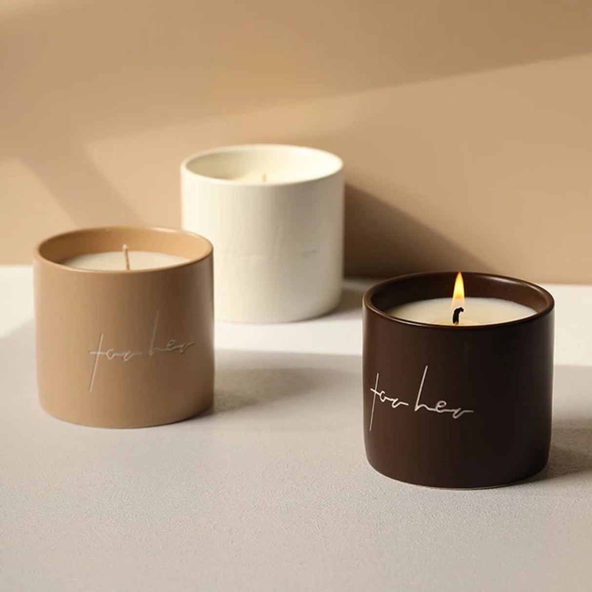 Nordic Simple Exquite Frangrance Matte Aromatherapy Scented Candles.