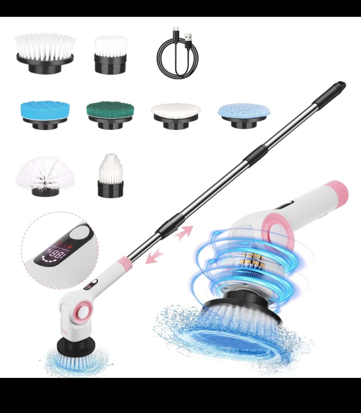 Electric spin Scrubber.