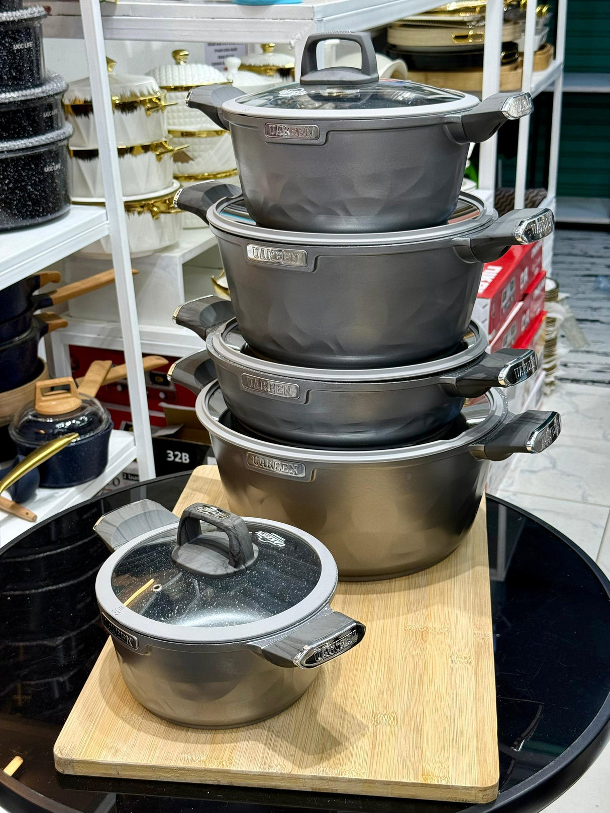 UAKEEN GERMANY  10pcs Cookware set