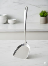 Steel serving spoon mayai flat