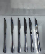 Heavy guage stainless steel cutlery set of 6each,Table fork,Table spoons,Table knife,Soup spoons
