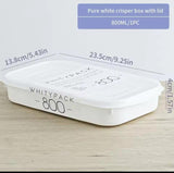 Freezer /fridge stackable food  storage containers . 5pcs set